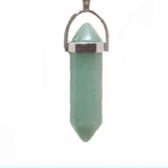 New Crystal Pendants For Healing – Jade Crystal Necklace FLAWED:DAMAGED - Picture 1 of 5